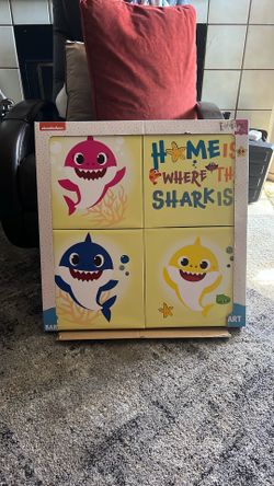 baby Shark Wall Piece