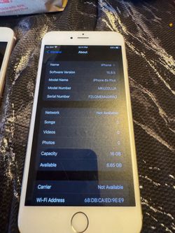 iPhone s6+ unlocked