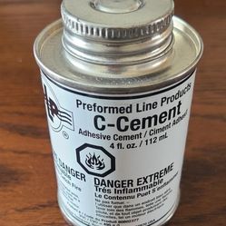 Fiber Optic PLP C-Cement Adhesive