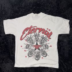 Hypedept Size Small “Eternal” Graphic White Tee