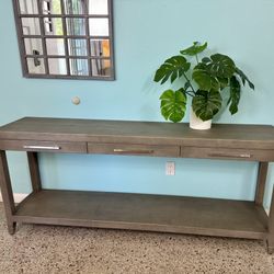 RH Modern Graydon Shagreen 72" Console Table