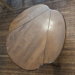 Unique Drop Leaf Side Table
