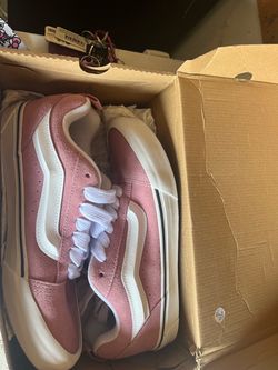 Vans Old Skool Pink Suede Sneakers