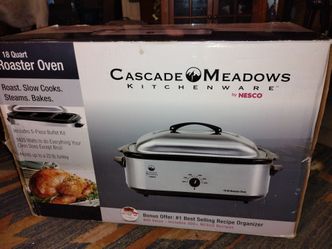 Cascade Meadows by Nesco 18 quart roaster oven