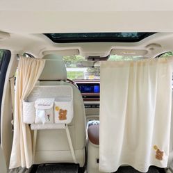 Car front and rear partition curtain inside the car sun curtain baby sun block intermediate air conditioning barrier car anti-peeping privacy curtain