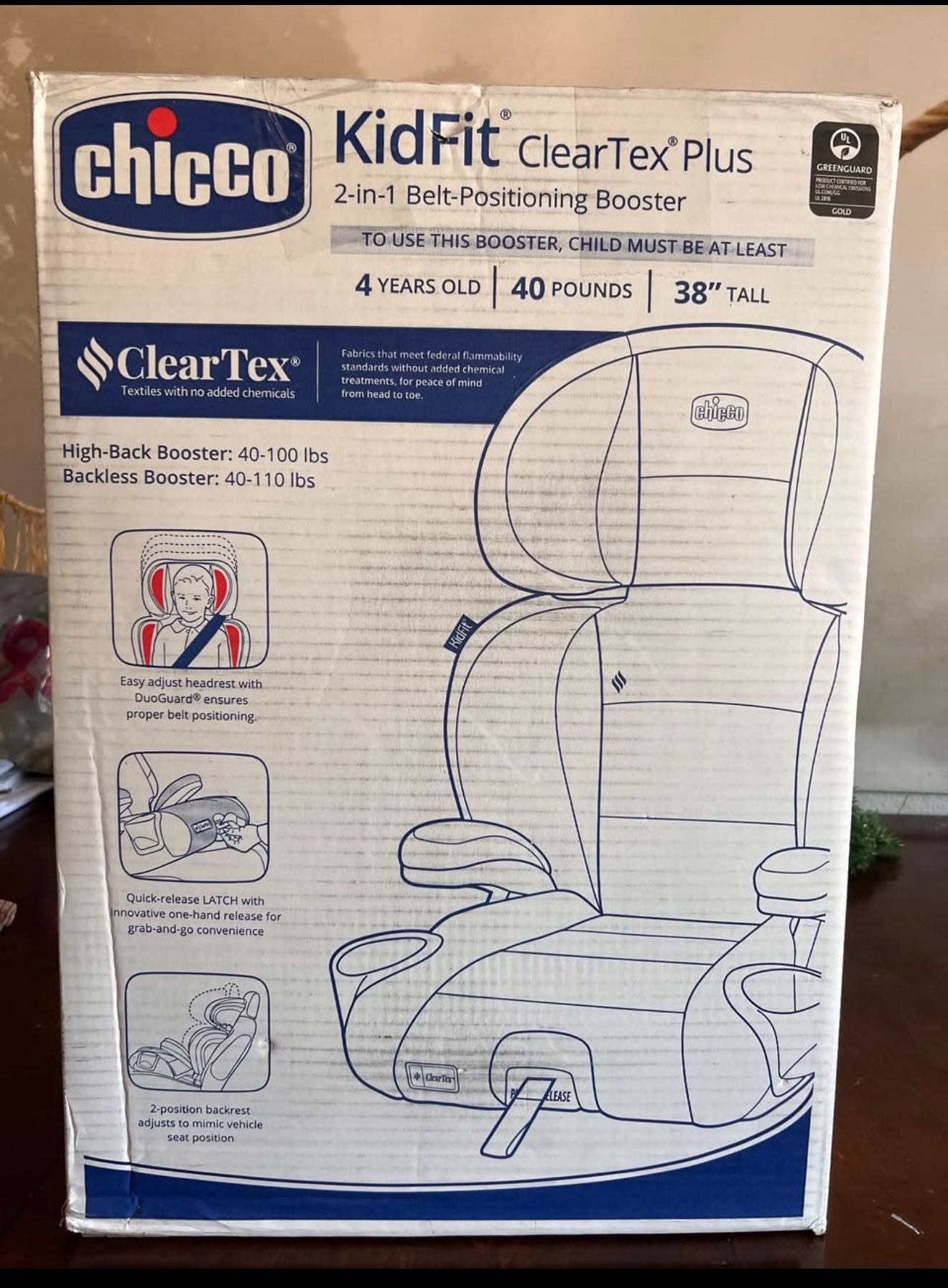 Car Seat Booster Chicco kids 
