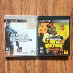 Horror games for the ps3