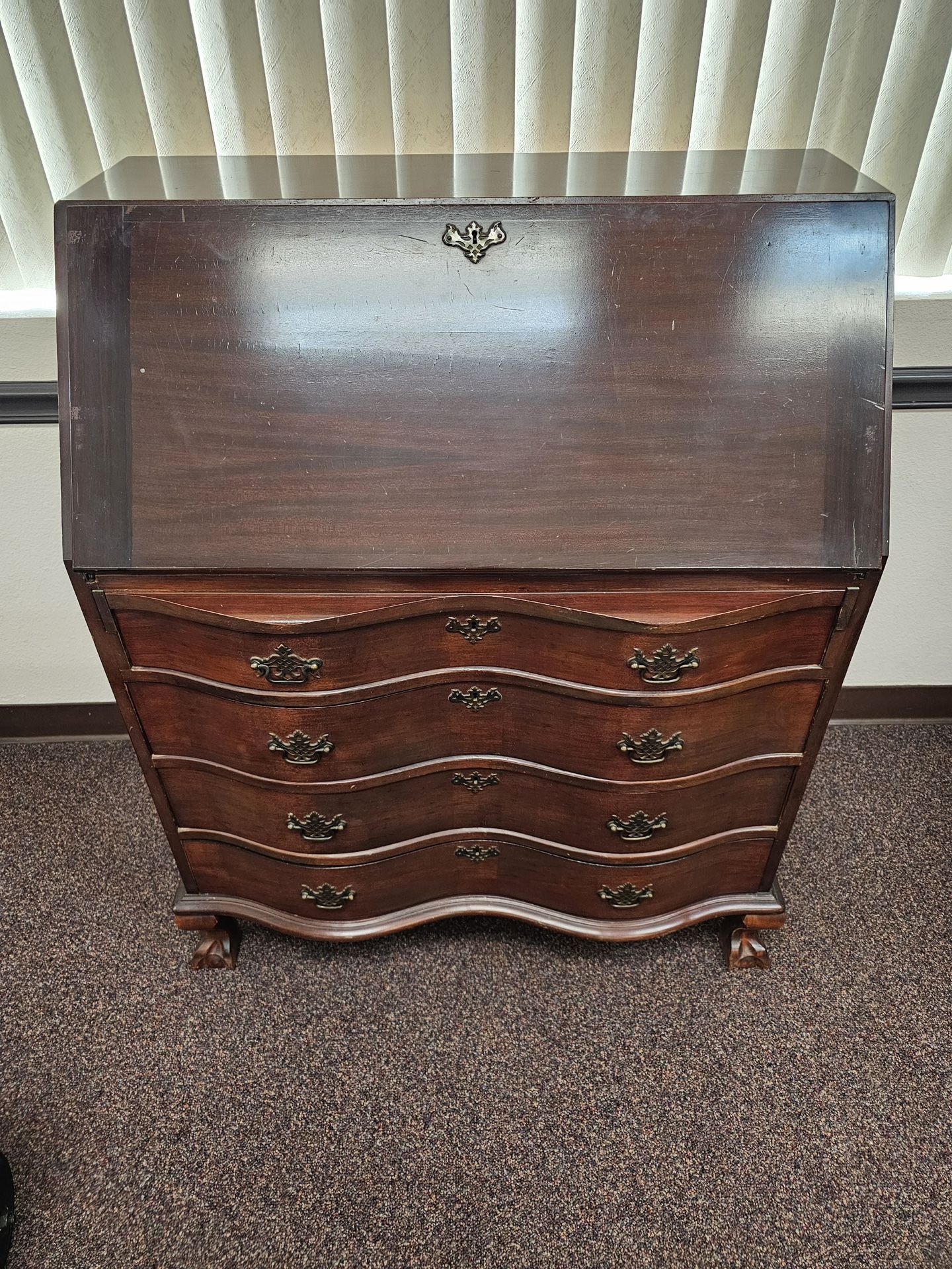 Antique Drop-front Secretary Desk