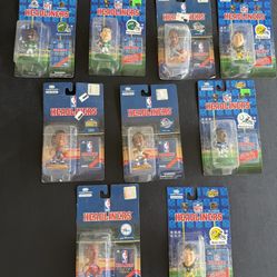 Lot of 9 Headliner NFL/NBA Figurines