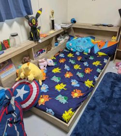 Twin Floor Bed Frame