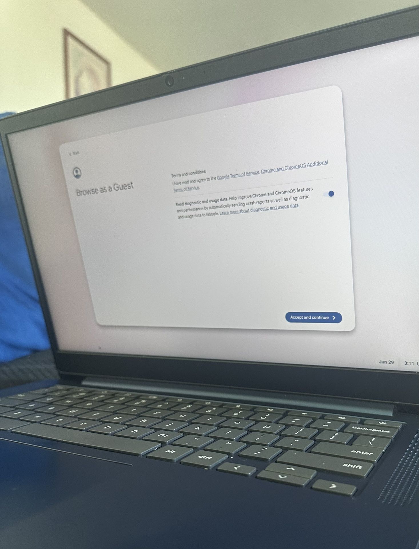 Chromebook Lenovo IdeaPad Laptop 14” - Touch Screen