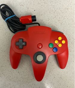 N64 controller red