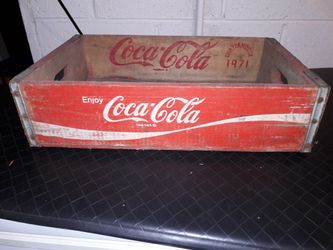 vintage coca cola box