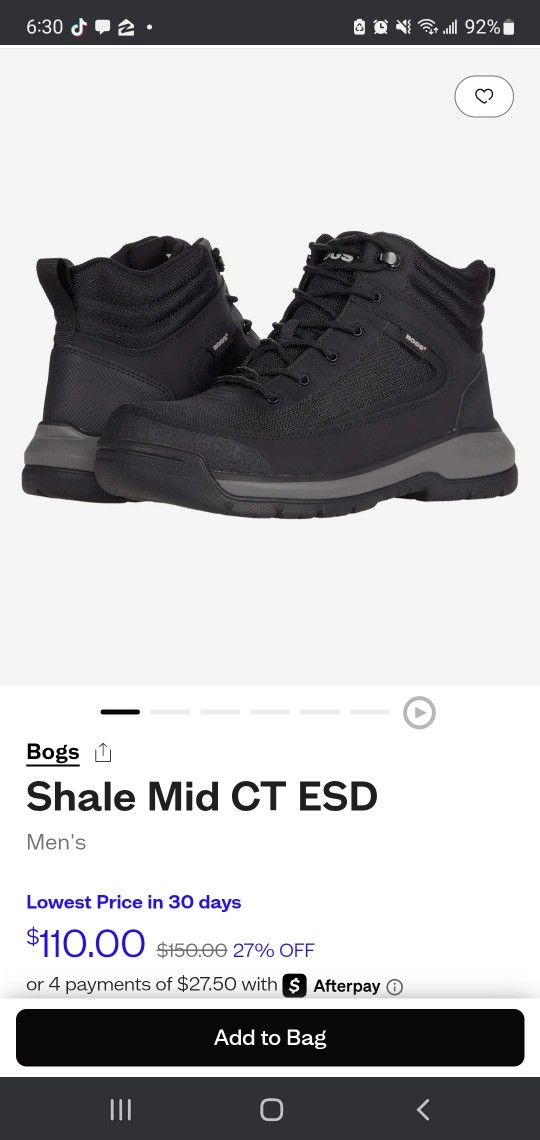 BOGS Composite Toe Work Boots