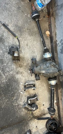 Camaro differential with axles