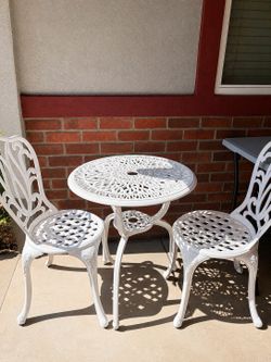 Table and Chairs Set of 2