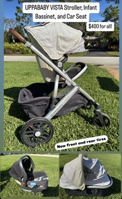 UPPAbaby Stroller, Bassinet, Car Seat