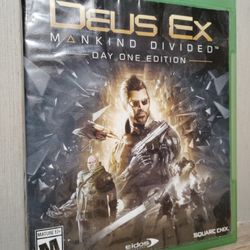 XBOX One Deus EX