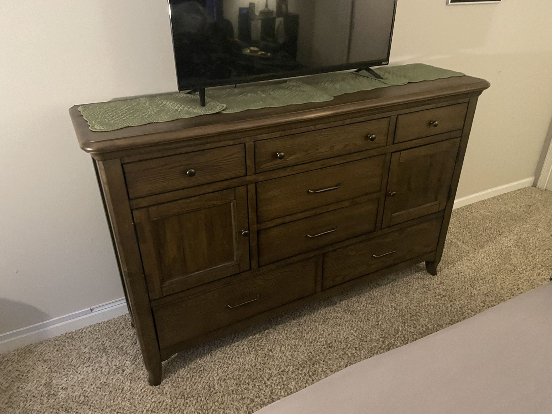 Solid Wood Dresser $350 OR BEST OFFER