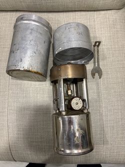 Antique cooking camping stove