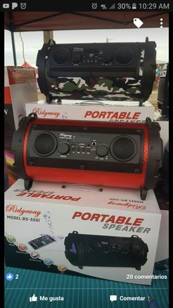 Bocina Karoke con Bluetooth