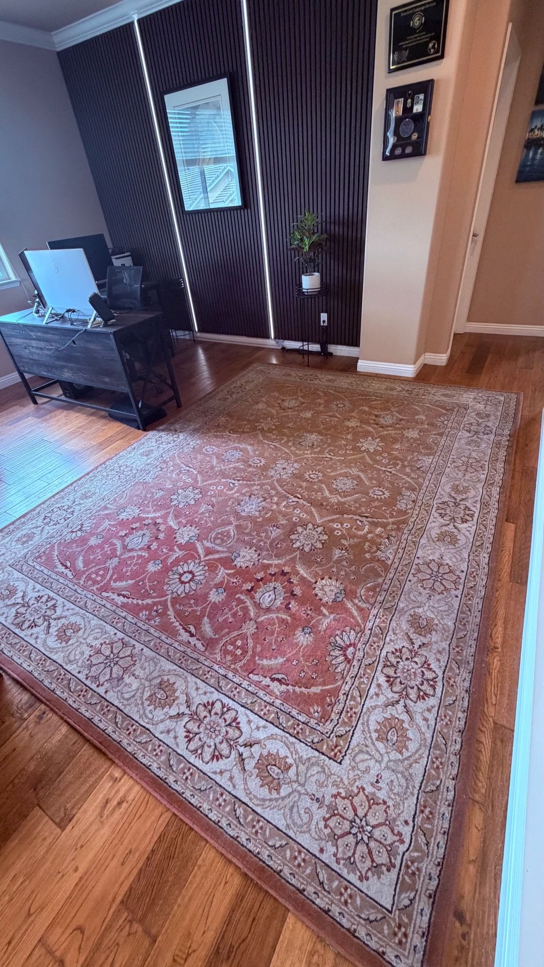 Persian Crown PC001 Brick Area Rug by Nourison