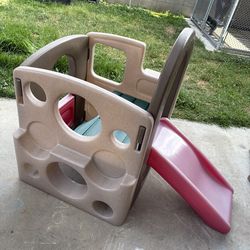 Kids playhouse with slide