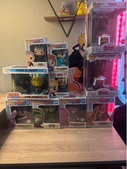 Funko pops and Pokémon cards