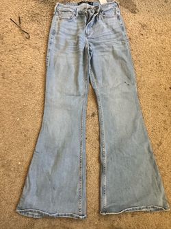 Hollister flare high rise jeans