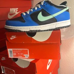 Nike Dunk Low Crater Photo Blue Grade School Size 6.5Y