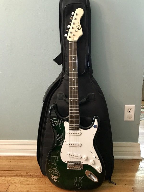 Guitar-Autographed by U2!
