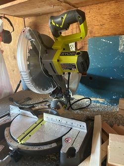 •Ryobi Corded Miter Saw•