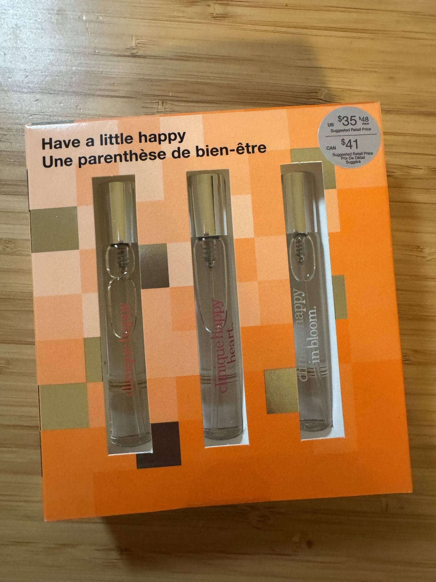 Clinique perfume set
