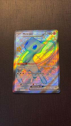 Mew EX (Paldean Fates) Pokemon Card