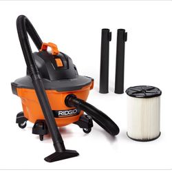 RIDGID 6 Gallon 3.5 Peak HP NXT Shop Vacuum Wet Dry Vac 