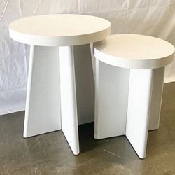 Coffee Table & Round End Tables, Set  *Free Delivery*
