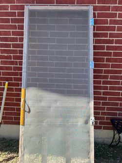 Screen door wood