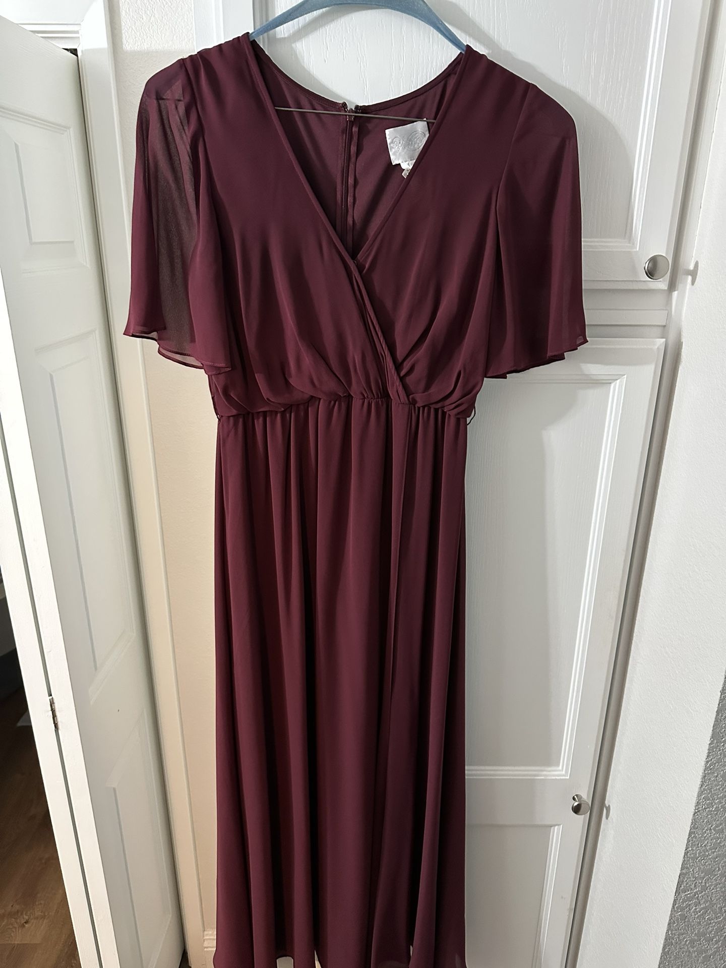 WTOO Burgandy Dress (Size 6)