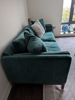 Teal Couch - $650