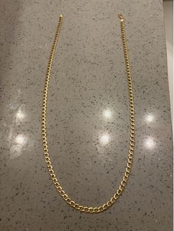 14k Cuban-Style Chain