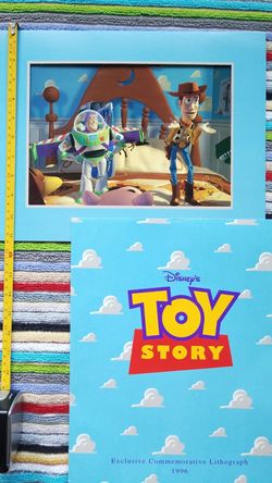 Disney's Toy Story lithograph 1996