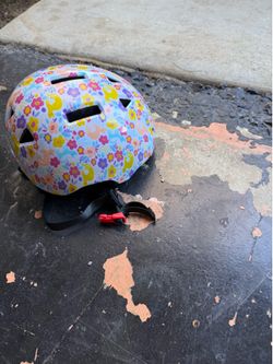 Toddler girl bike helmet