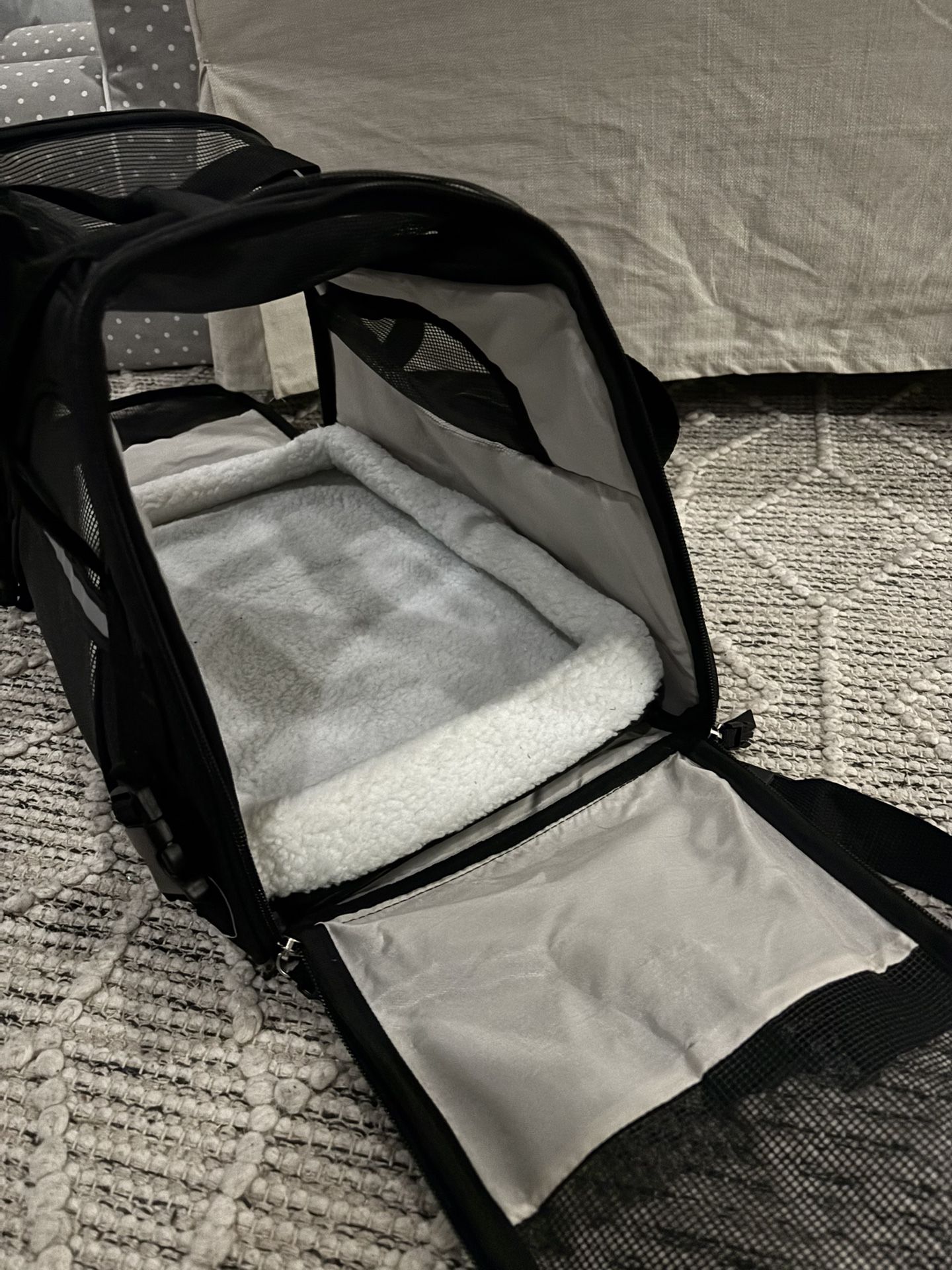 Black Animal Soft Carrier