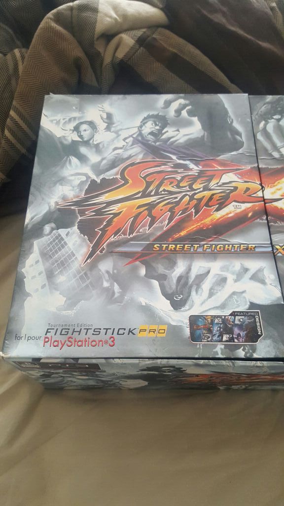 Street Figjter X Tekken Classic Mint Fight Stick..