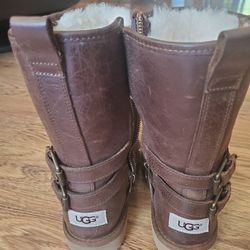 Kids Ugg Leather Boots