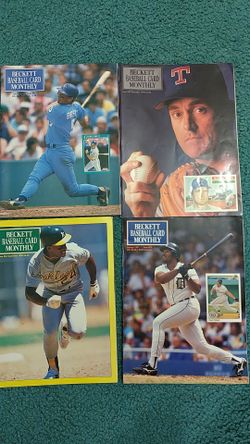Beckett baseball Card monthly