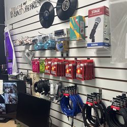 Guitar Gear! Cables, Strings, Tuners, Pedals, & More!