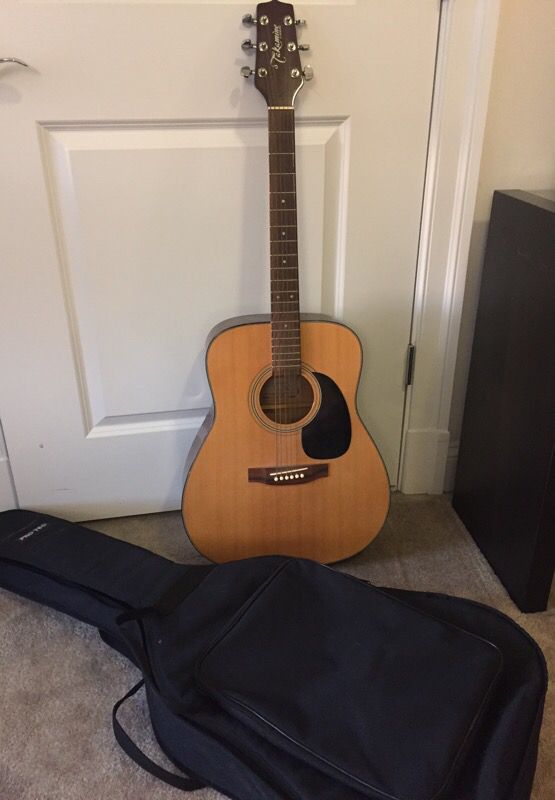 Takemine G Series Acoustic Guitar (and ProTec Case)