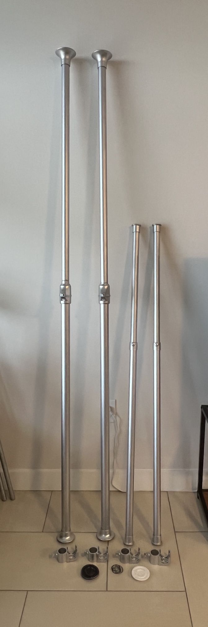 Tension Rod Clothes rack