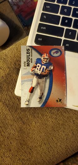 Eric moulds football card